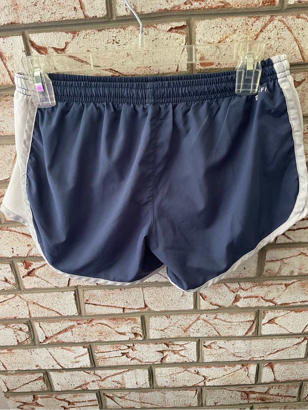 Nike Women's Navy Blue Athletic Shorts with Penn State Logo - Picture 2 of 5